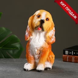 Копилка для денег «Кокер», гипс, 16×14×26 см