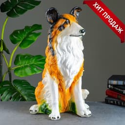 Копилка для денег «Колли», гипс, 35×34×55 см