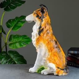 Копилка для денег «Колли», гипс, 35×34×55 см