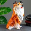 Копилка для денег «Колли», гипс, 38×28×20 см