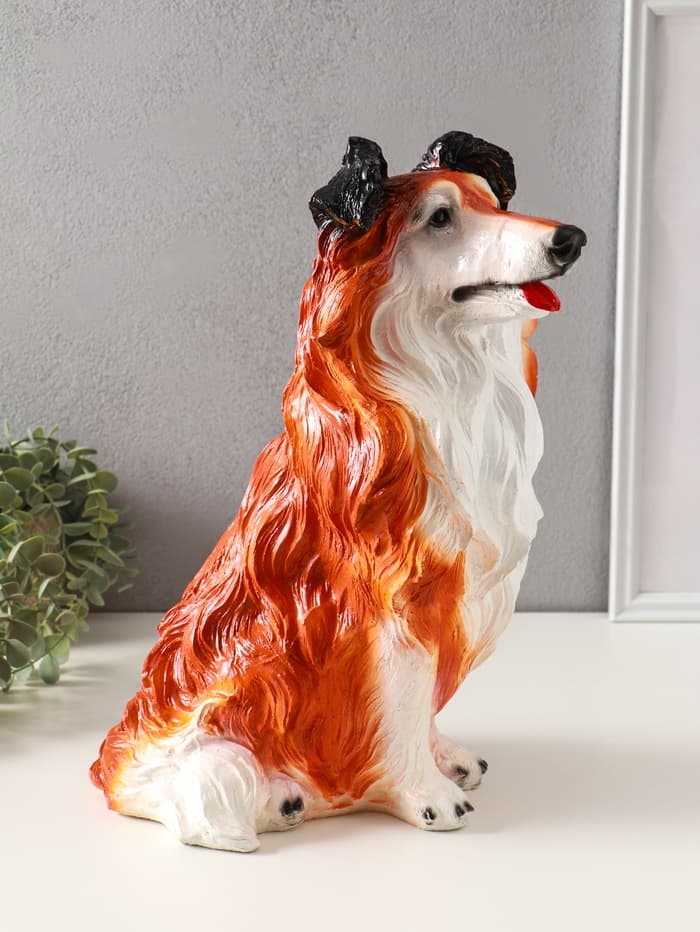 Копилка для денег «Колли», гипс, 38×28×20 см