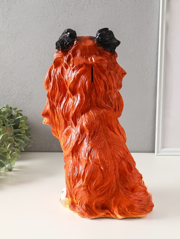 Копилка для денег «Колли», гипс, 38×28×20 см