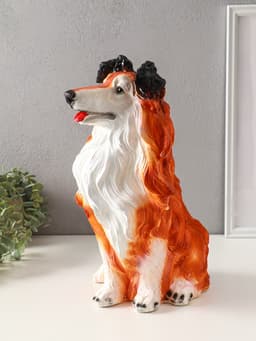 Копилка для денег «Колли», гипс, 38×28×20 см