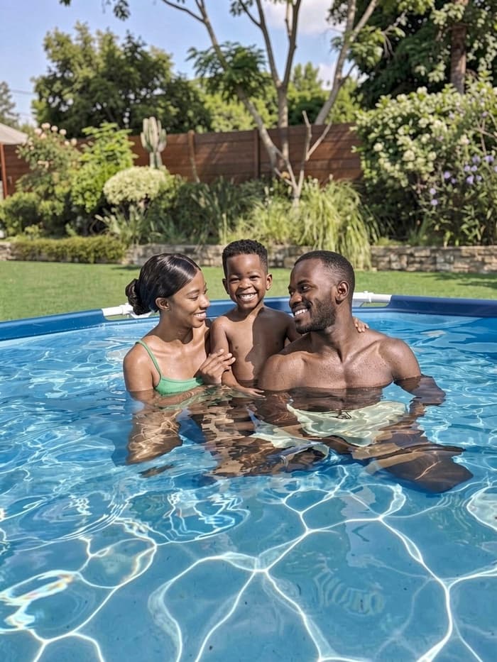 Бассейн каркасный Steel Pro, 305×76 см, фильтр-насос, круглый. 56679 Bestway