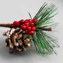 Декор для творчества «Рябинка с шишкой» 8.5 см