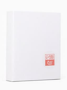 Зеркало настольное, двустороннее с увеличением 14×18 см, d=10 см, серебренное