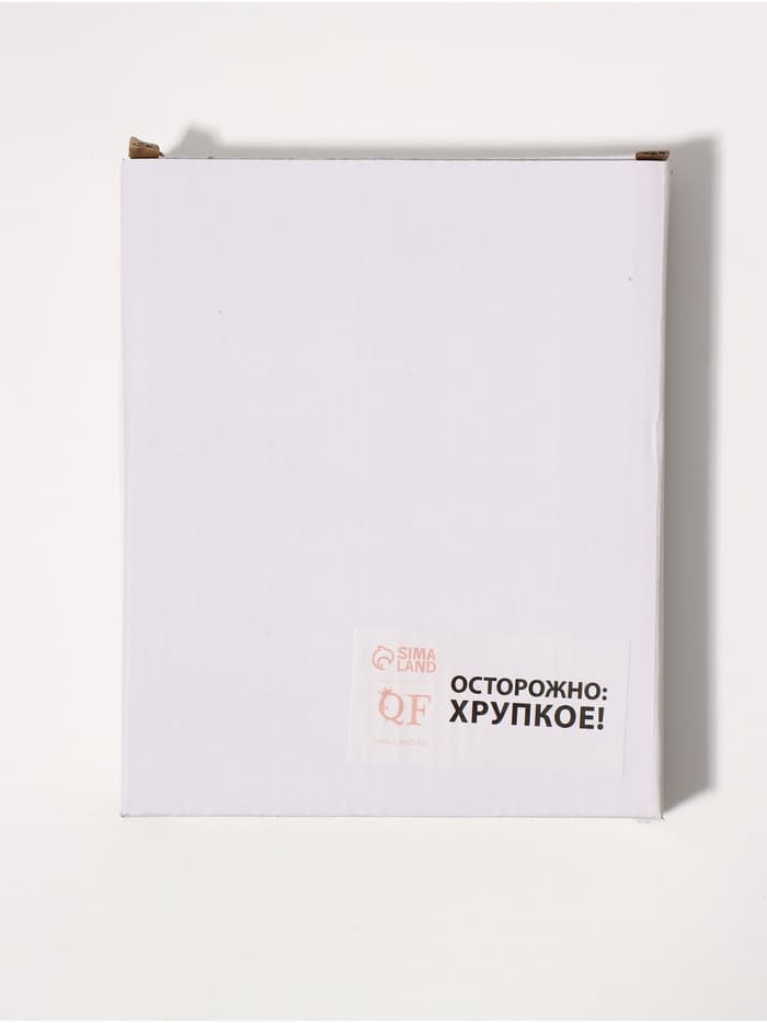Зеркало настольное, двустороннее с увеличением 14×18 см, d=10 см, серебренное