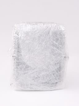 Зеркало настольное, с увеличением х2, двустороннее, 16×23 см, (10.5×14.5 см), серебристое