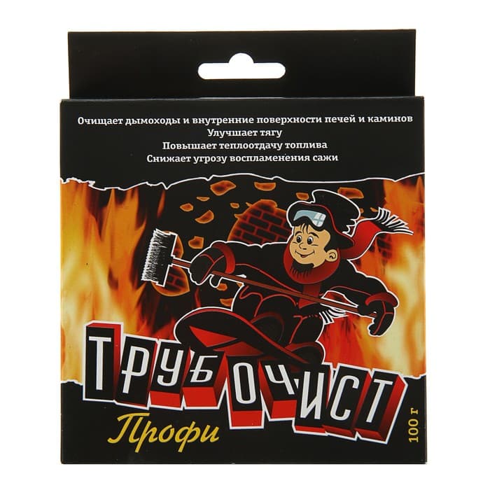 Средство для очистки дымоходов от сажи и копоти «Трубочист профи», 2×50 г