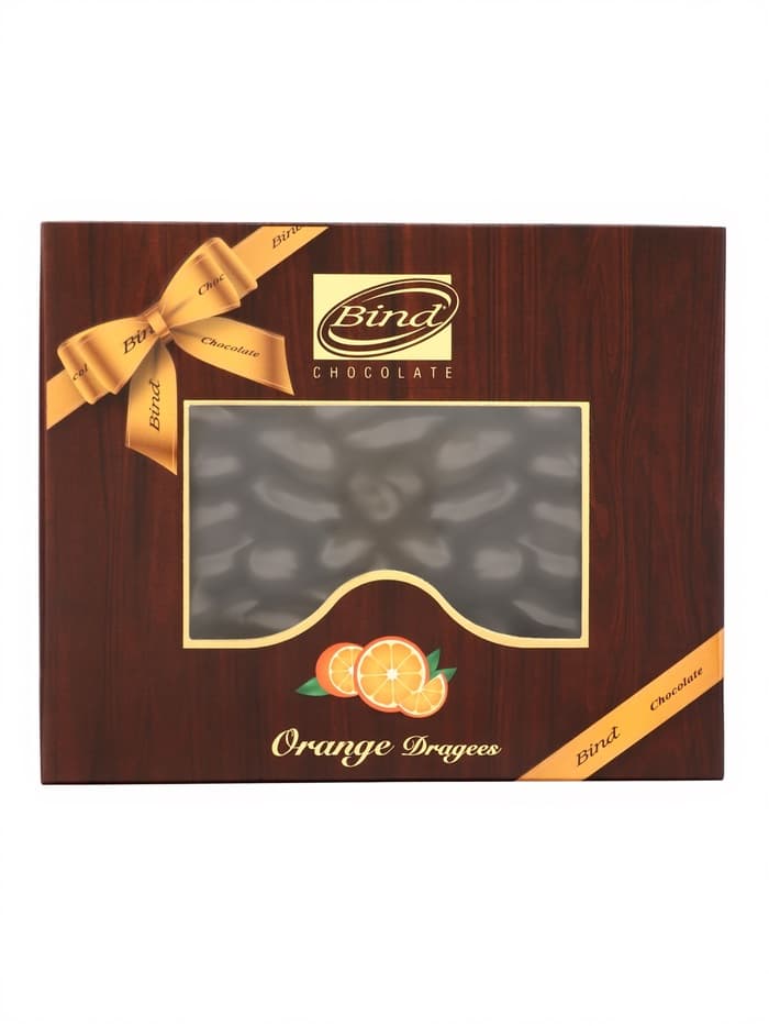 Шоколадное драже «Цедра апельсиновая в темном шоколаде», 100 г