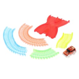 Автотрек «Магический Трек», гибкий, светится в темноте, 98 деталей