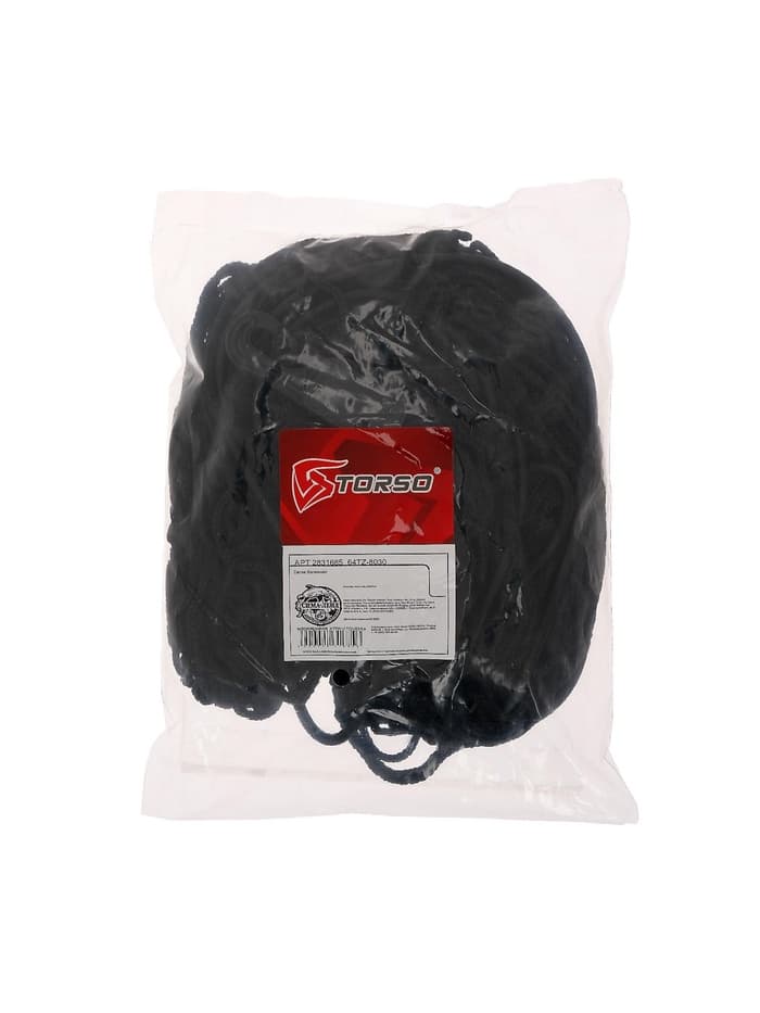 Сетка багажная TORSO, напольная 90×75 см, 4 пластиковых крючка