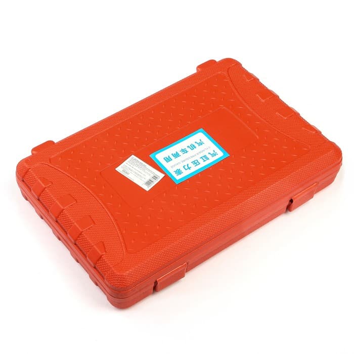 Компрессометр для бензиновых двигателей с набором адаптеров в кейсе