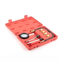 Компрессометр для бензиновых двигателей с набором адаптеров в кейсе