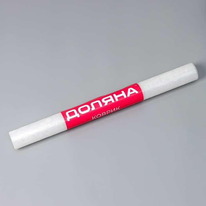 Коврик противоскользящий Доляна «Галька», 45×90 см, прозрачный