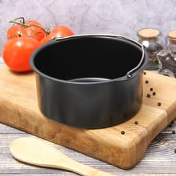 Котелок «Жаклин», 1.2 л, антипригарное покрытие, углеродистая сталь, чёрный