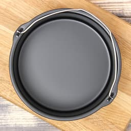 Котелок «Жаклин», 1.2 л, антипригарное покрытие, углеродистая сталь, чёрный