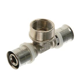 Тройник-пресс Valtec, 20 мм × 3/4" внутренняя резьба × 20 мм