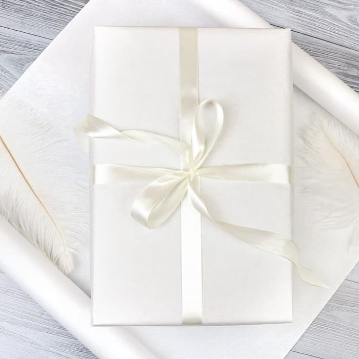 Бумага упаковочная крафт беленая, 0.5×50 м±5%