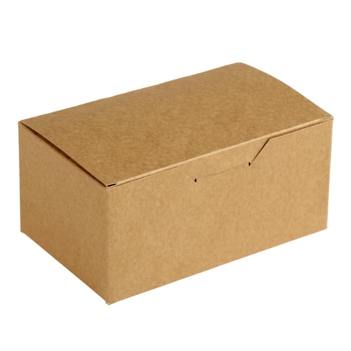Коробка крафт, упаковка для куриных крыльев и наггетсов, 15×9.1×7 см