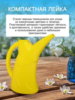 Лейка, 2 л, без рассеивателя, МИКС, «Лотос»