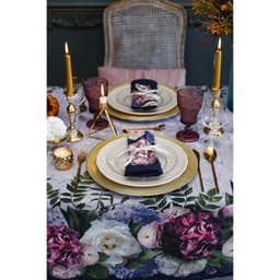 Кухонный набор «Этель. Цветочный этюд»: скатерть 180×150 см, салфетки 40×40 см-8 шт., 100% хлопок