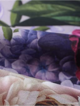 Кухонный набор «Этель. Цветочный этюд»: скатерть 180×150 см, салфетки 40×40 см-8 шт., 100% хлопок