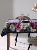 Кухонный набор «Этель. Цветочный этюд»: скатерть 110×150 см, салфетки 40×40 см, 4 шт., 100% хлопок