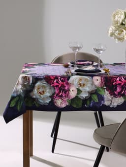 Кухонный набор «Этель. Цветочный этюд»: скатерть 110×150 см, салфетки 40×40 см, 4 шт., 100% хлопок