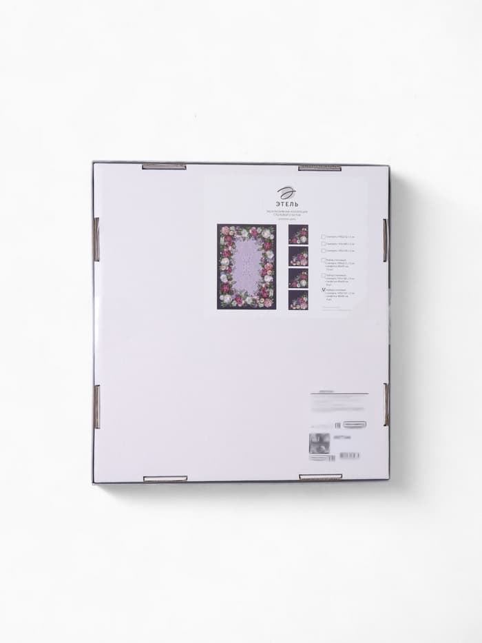 Кухонный набор «Этель. Цветочный этюд»: скатерть 110×150 см, салфетки 40×40 см, 4 шт., 100% хлопок