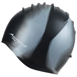 Шапочка для плавания подростковая ONLYTOP, силиконовая, обхват 54-60 см, цвета МИКС