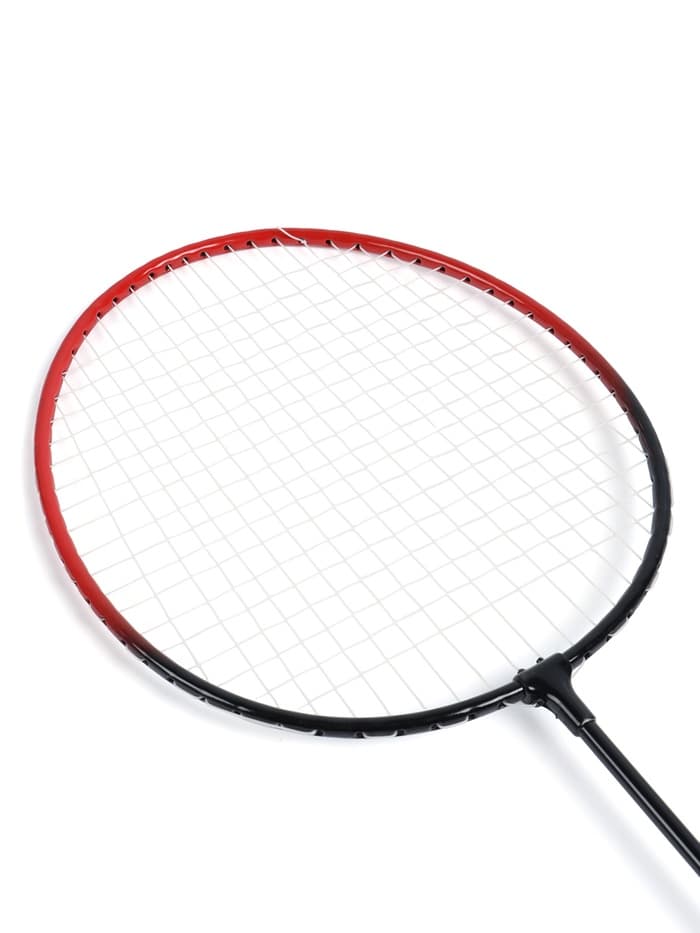 Ракетки для бадминтона ONLYTOP, набор 2 шт., в чехле, чёрно-красные