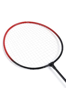 Ракетки для бадминтона ONLYTOP, набор 2 шт., в чехле, чёрно-красные