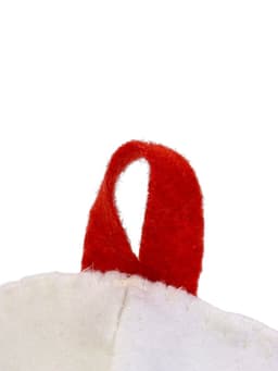 Шапка для бани и сауны, с вышивкой «Горячая штучка», полиэфир, белая