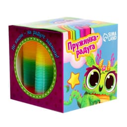 Пружинка - радуга Funny toys «Улёт!», d=5 см, МИКС