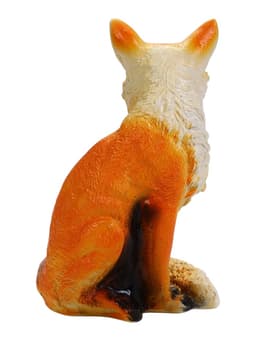 Садовая фигура из гипса «Лиса», 34.5×18×23 см