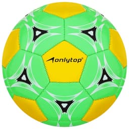 Футбольный мяч ONLYTOP, машинная сшивка, 32 панели, р. 2, PVС, цвет МИКС