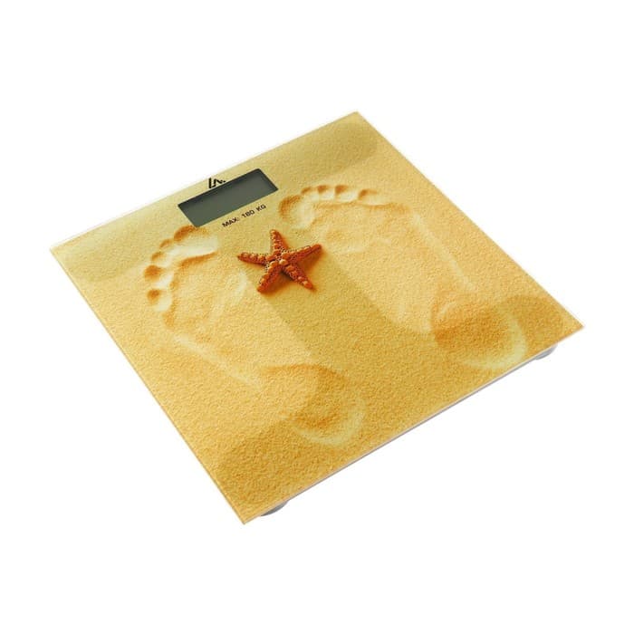 Весы напольные Luazon LVE-005 «Песок», электронные, до 180 кг, 2хAAA (не в комплекте)