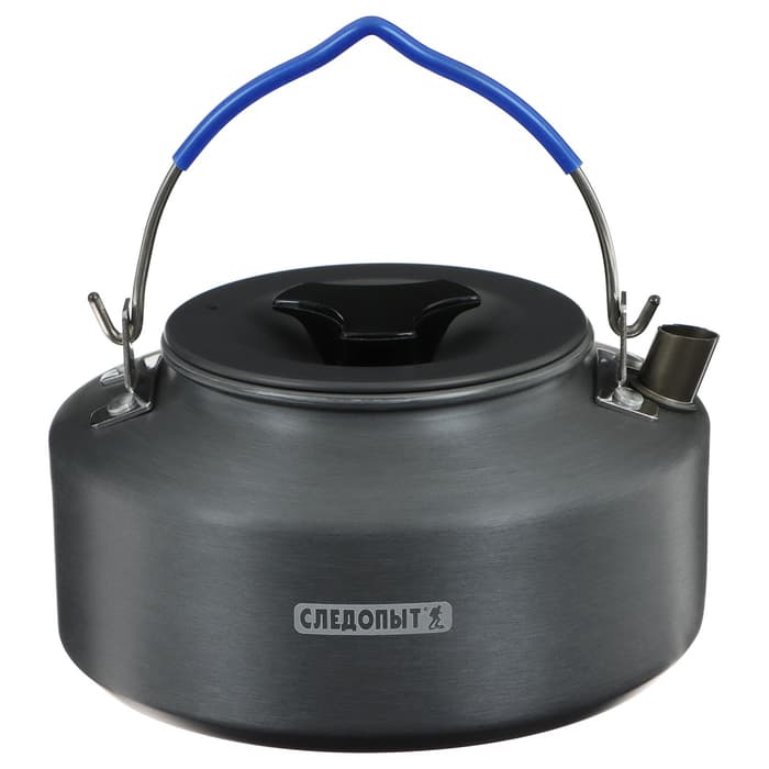 Чайник «СЛЕДОПЫТ», 1 л, с анодированным покрытием, туристический