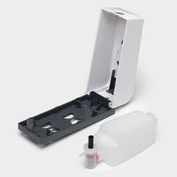 Диспенсер для жидкого мыла SAVANNA, механический, 350 мл, пластик, белый