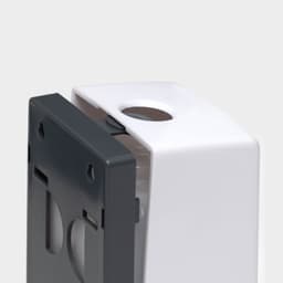 Диспенсер для жидкого мыла SAVANNA, механический, 350 мл, пластик, белый