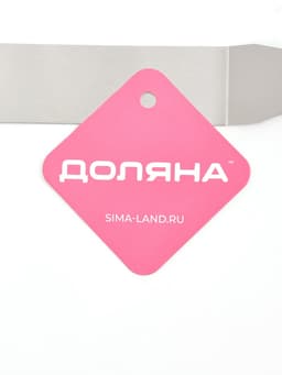 Кондитерская лопатка - палетка изогнутая Доляна, 36.5×3 см, рабочая часть 24.5 см, для блинов, серебристая