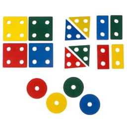 Пирамидка логическая Лесная мастерская «Фигуры», окрас глянцевый