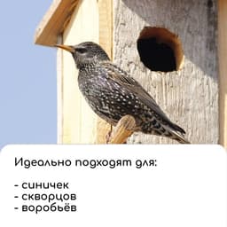 Скворечник, 18×9×15 см, Greengo