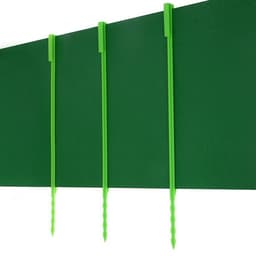Лента бордюрная, 30 см×10 м, толщина 1.2 мм, пластиковая, зелёная, Greengo