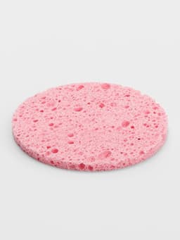 Спонж для умывания «Мягкость», d=7.5 см, МИКС