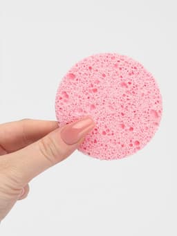 Спонж для умывания «Мягкость», d=7.5 см, МИКС