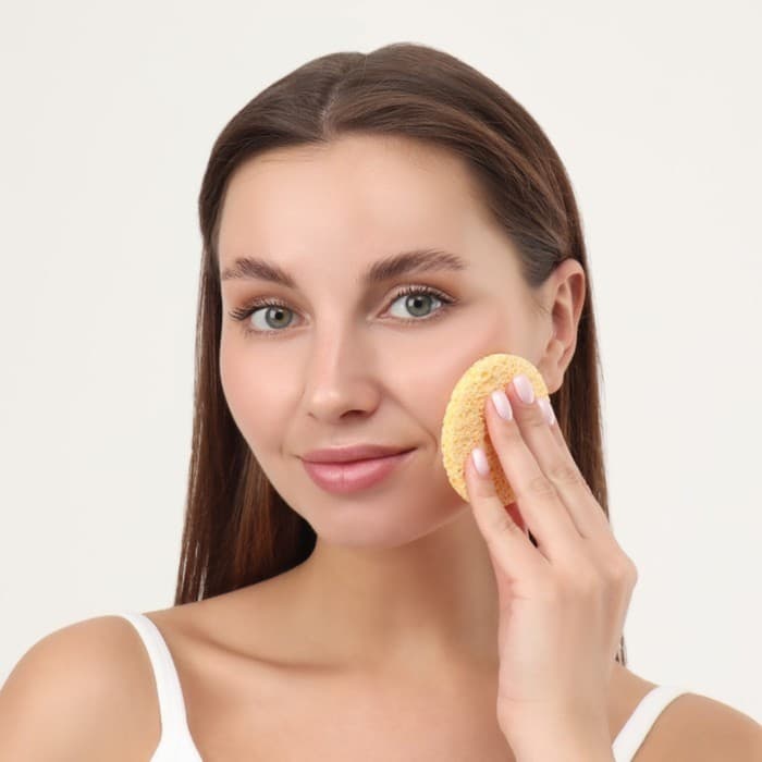 Спонж для умывания «Мягкость», d=7.5 см, МИКС