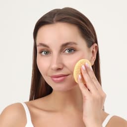 Спонж для умывания «Мягкость», d=7.5 см, МИКС