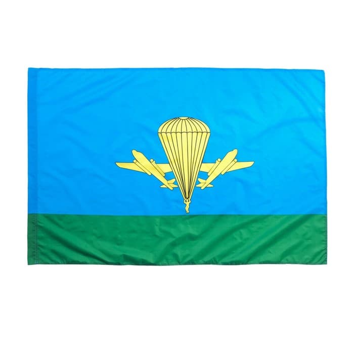 Флаг ВДВ, 90×135 см, полиэфирный шёлк